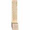 Ekena Millwork Portland Rough Sawn Timber Gable Bracket, Douglas Fir, 72"W x 21"H x 4"D x 4"F, 7/12 Pitch GBW072X21X0404POR00RDF - alternate 2